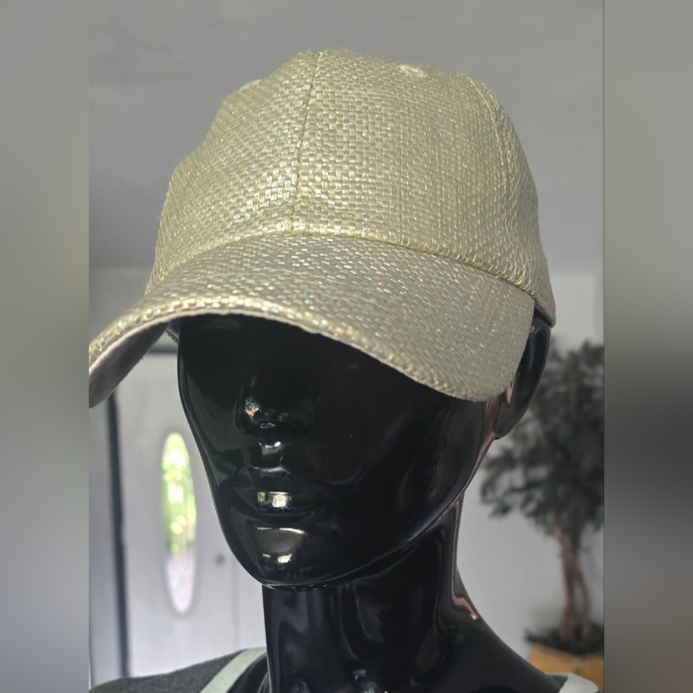Metallic Rhinestone Reflect Cap OS - Picture 4 of 4
